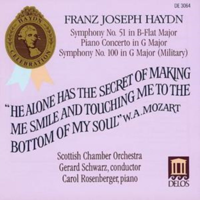 HAYDN | HAYDN: SYMPHONIES 51 & 100; PIANO CONCERTO #5 | CD