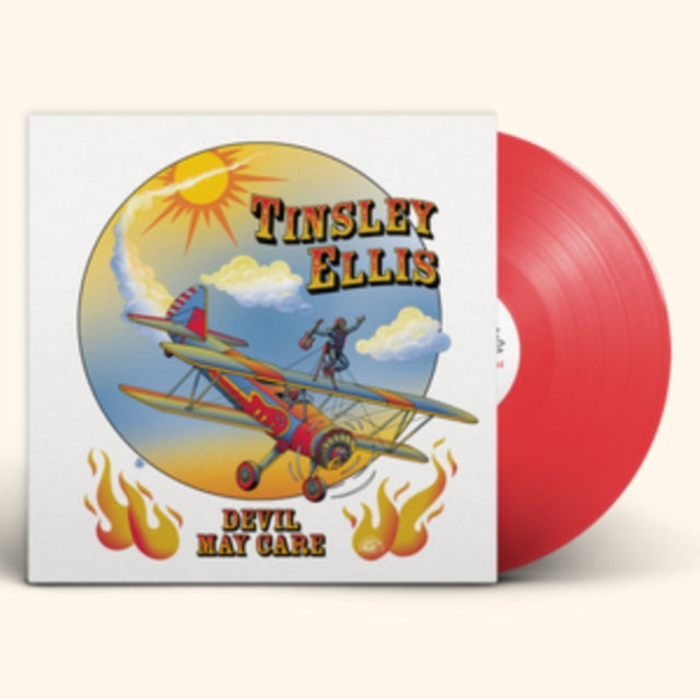 ELLIS, TINSLEY | DEVIL MAY CARE (TRANSLUCENT RED VINYL) | VINYL RECORD (LP)