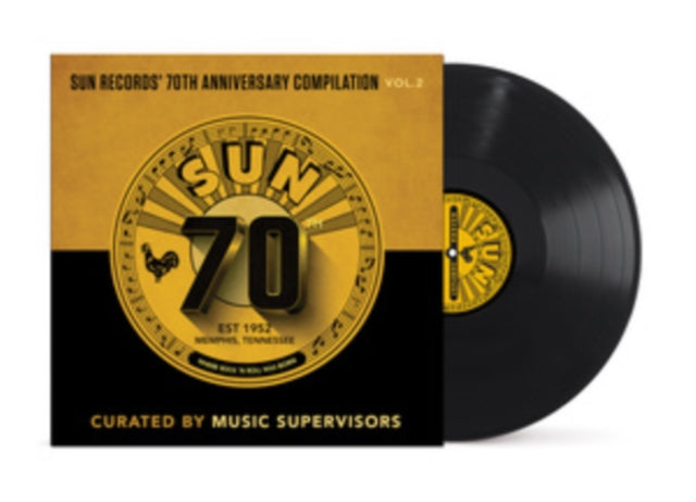 VARIOUS ARTISTS | SUN RECORDS' 70TH ANNIVERSARY COMPILATION: VOL. 2 (CURATED BY MUSIC SUPERVISORS) | VINYL RECORD (LP)