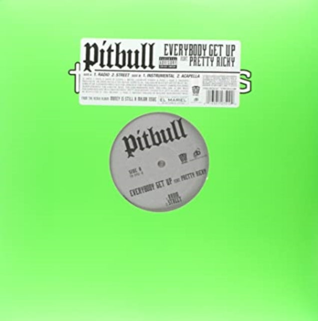 PITBULL | EVERYBODY GET UP | 12IN VINYL