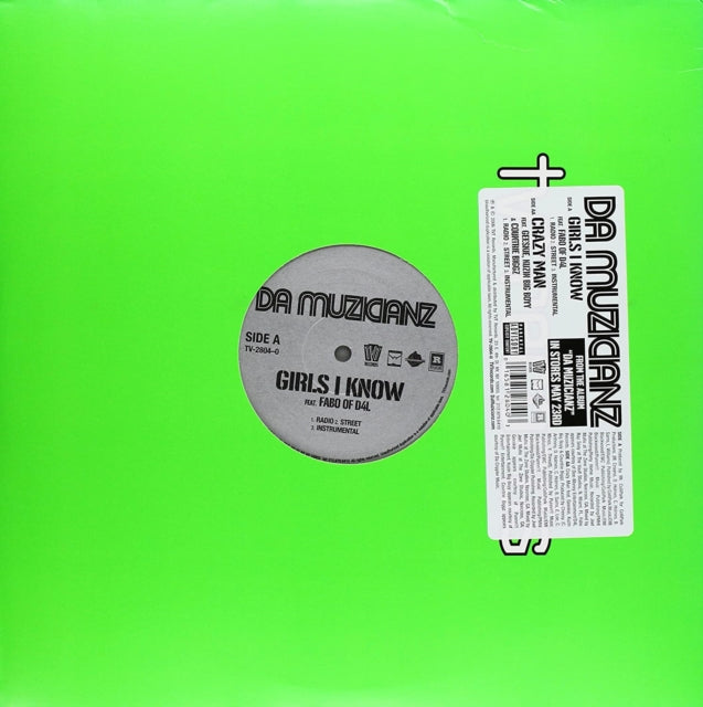 DA MUZICIANZ | GIRLS I KNOW/CRAZY MAN | 12IN VINYL