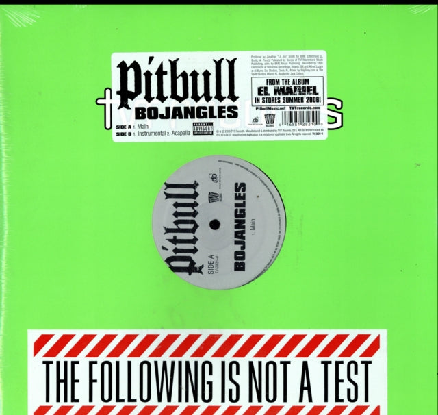 PITBULL | BOJANGLES | 12IN VINYL