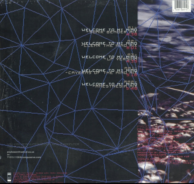 PSYKOSONIK | WELCOME TO MY MIND | 12IN VINYL