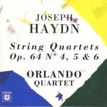 HAYDN | STRING QUARTETS, OP. 64 NOS. 4, 5 & 6 | CD