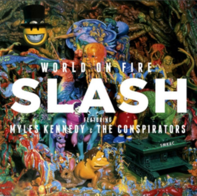 SLASH | WORLD ON FIRE | VINYL RECORD (LP)