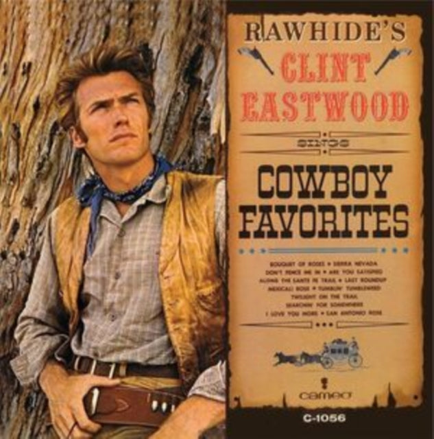 EASTWOOD, CLINT | RAWHIDE'S CLINT EASTWOOD SINGS COWBOY FAVORITES (AMBER VINYL) | VINYL RECORD (LP)