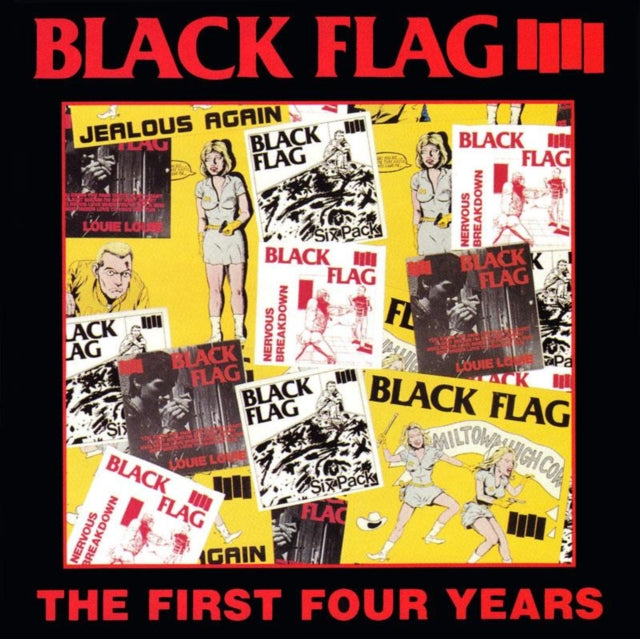 BLACK FLAG | FIRST FOUR YEARS | VINYL RECORD (LP)