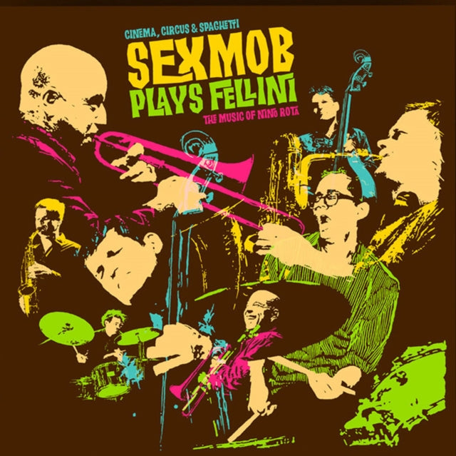 SEXMOB | CINEMA CIRCUS & SPAGHETTI | VINYL RECORD (LP)