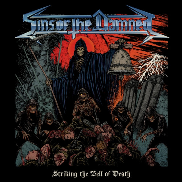 SINS OF THE DAMNED | STRIKING THE BELL OF DEATH | VINYL RECORD (LP)