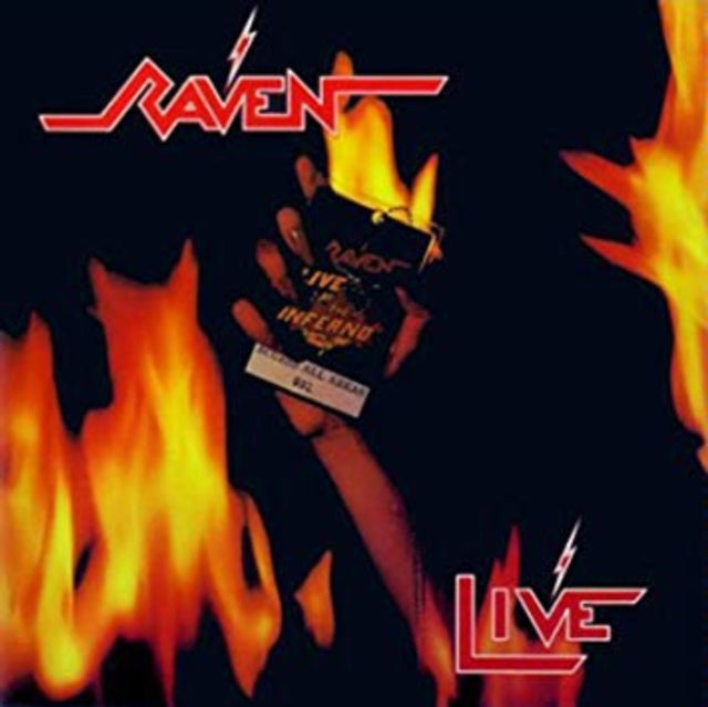 RAVEN | LIVE AT THE INFERNO | VINYL RECORD (LP)