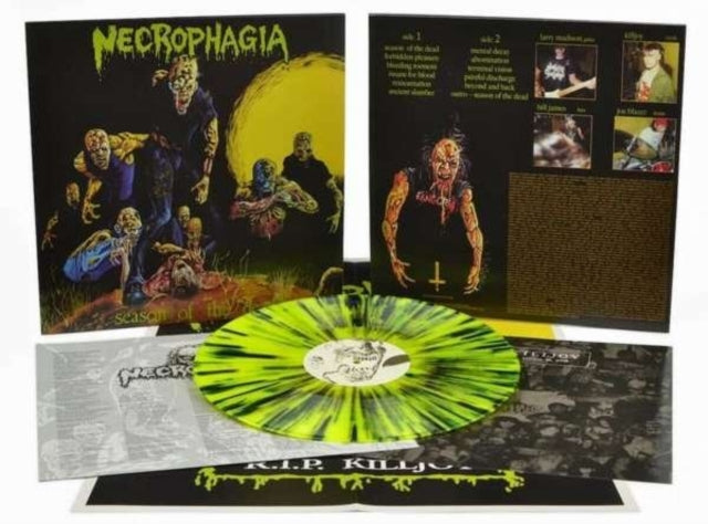 NECROPHAGIA | SEASON OF THE DEAD | VINYL RECORD (LP)