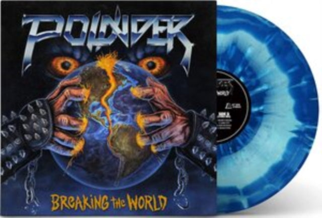 POUNDER | BREAKING THE WORLD (DEADLY EYES COLORED VINYL) | VINYL RECORD (LP)