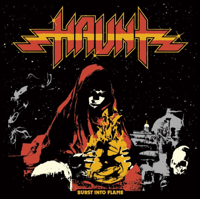 HAUNT | BURST INTO FLAME (FIREBALL COLOR VINYL) | VINYL RECORD (LP)