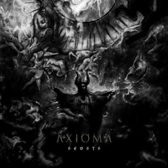 AXIOMA | SEPSIS (CLEAR WITH BLACK & WHITE SPLATTER) | VINYL RECORD (LP)