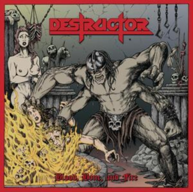 DESTRUCTOR | BLOOD, BONE & FIRE | VINYL RECORD (LP)