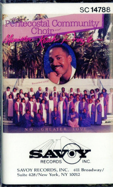 PRINGLE, KEITH | NO GREATER LOVE | MUSIC CASSETTE