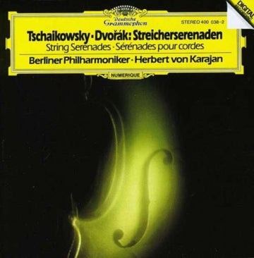 KARAJAN / BERLIN PHILHARMONIC ORCH | TCHAIKOVSKY: STR SERENADE / DVORAK: STR SERENADE | CD