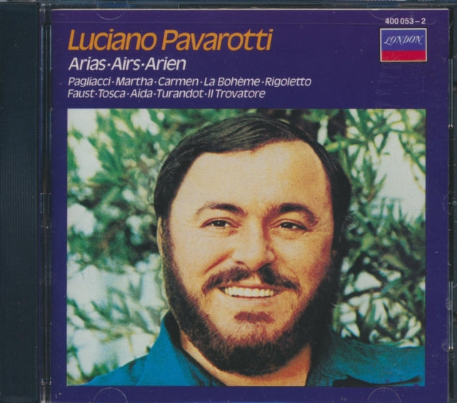 PAVAROTTI, LUCIANO | FAVORITE TENOR ARIAS | CD