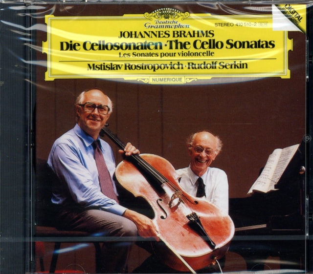 ROSTROPOVICH, MSTISLAV / RUDOLF SERKIN, RUDOLF | BRAHMS: CELLO SONATAS NOS.1 & 22 | CD