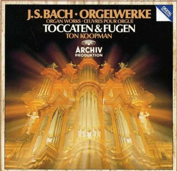 KOOPMAN, TON | BACH,J.S: TOCCATAS & FUGUES BWV538 / BWV540 / BWV564 / BWV565 | CD