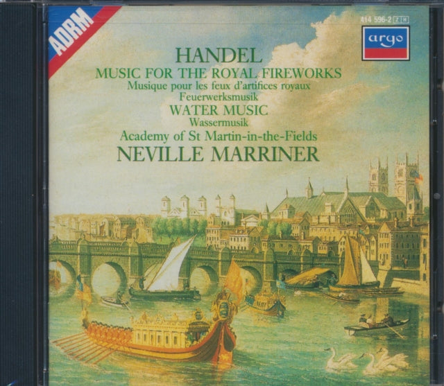 MARRINER / ACADEMY OF ST MARTIN IN THE FIELDS | HANDEL: MUSIC FOR ROYAL FIREWORKS / WATER MUSIC | CD