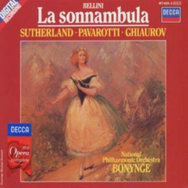 PAVAROTTI / NATIONAL PHIL ORCH / BONYNGE | BELLINI: LA SONNAMBULA | CD