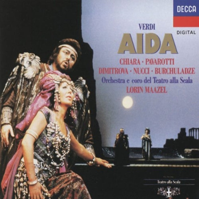 PAVAROTTI / ORCH DEL TEATRE ALLA SCALA / MAAZEL | VERDI: AIDA | CD