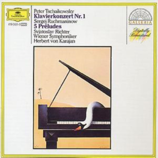 RICHTER / VIENNA PHIL ORCH / KARAJAN | TCHAIKOVSKY: PNO CTO NO.1 / RACHMANINOV: 5 PRELUDES | CD