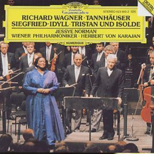 NORMAN / VIENNA PHIL ORCH / KARAJAN | WAGNER: OVERTURES FROM TANNHAUSER SIEGFRIED IDYLL | CD