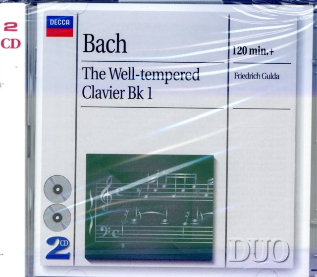 GULDA, FRIEDRICH | BACH,J.S: WELL TEMPERED CLAVIER BOOK 1 | CD