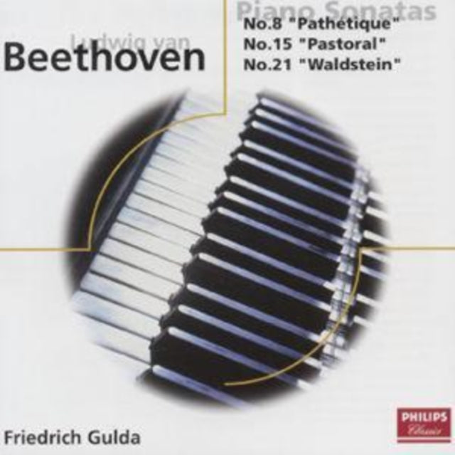 BEETHOVEN, LUDWIG VAN | BEETHOVEN: PIANO SONATAS NOS 8, 15 & 21 | CD