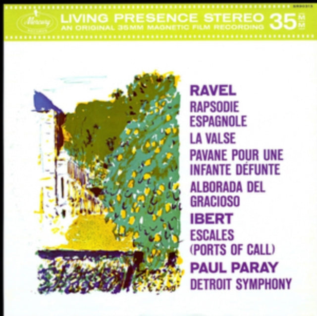 PARAY / DETROIT SYMPHONY ORCH | ORCHESTRAL MUSIC BY MAURICE RAVEL & JACQUES IBERT | VINYL RECORD (LP)