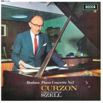 CURZON/SZELL/LONDON SYMPHONY ORCH | BRAHMS: PIANO CONCERTO NO.1 IN D MINOR | VINYL RECORD (LP)