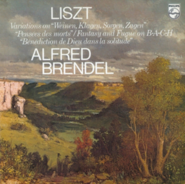 BRENDEL, ALFRED | LISZT: FANTASIA & FUGUE ON BACH; VARIATIONS | VINYL RECORD (LP)