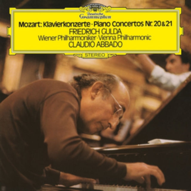 GULDA / ABBADO / WIENER PHILHARMONIKER | MOZART: PIANO CONCERTOS 20 & 21 | VINYL RECORD (LP)