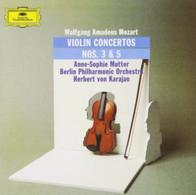 MOZART, W.A. | VIOLIN CONCERTOS 3 & 5 | VINYL RECORD (LP)