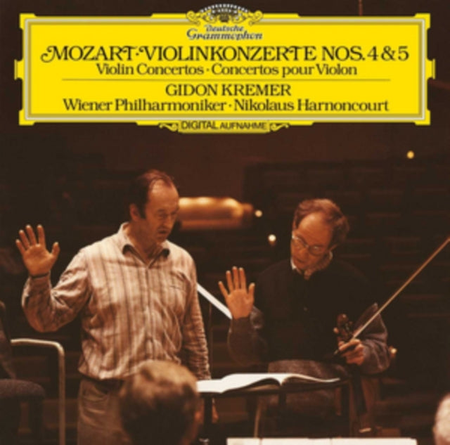 KREMER, GIDON / WIENER PHILHARMONIKER / HARNONCOURT, NIKOLAUS | MOZART VIO | VINYL RECORD (LP)