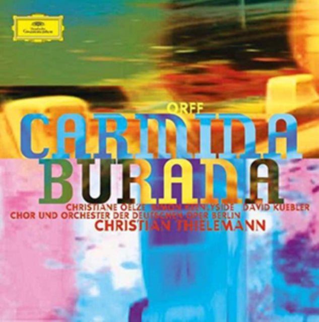 ORCHESTER DER DEUTSCHEN OPER BERLIN / THIELEMANN, CHRISTIAN / ORFF, CARL | CARMINA BURANA | VINYL RECORD (LP)