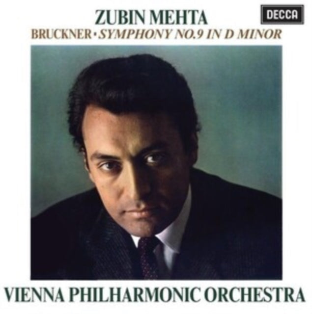 MEHTA, ZUBIN/WIENER PHILHARMONIKER | BRUCKNER: SYMPHONY NO.9 IN D MINOR | VINYL RECORD (LP)