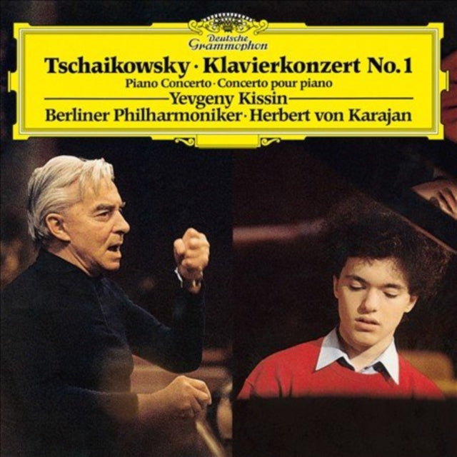 KISSIN, EVGENY/BERLINER PHILHARMONIKER/HERBERT VON KARAJAN | TCHAIKOVSKY: PIANO CONCERTO NO.1 IN B FLAT MINOR, OP.23, TH.55 / SCRIA (LP) | VINYL RECORD (LP)
