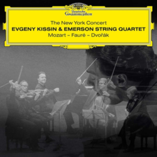 KISSIN, EVGENY & EMERSON STRING QUARTET | NEW YORK CONCERT: MOZART - FAURE - DVORAK (2LP) | VINYL RECORD (LP)