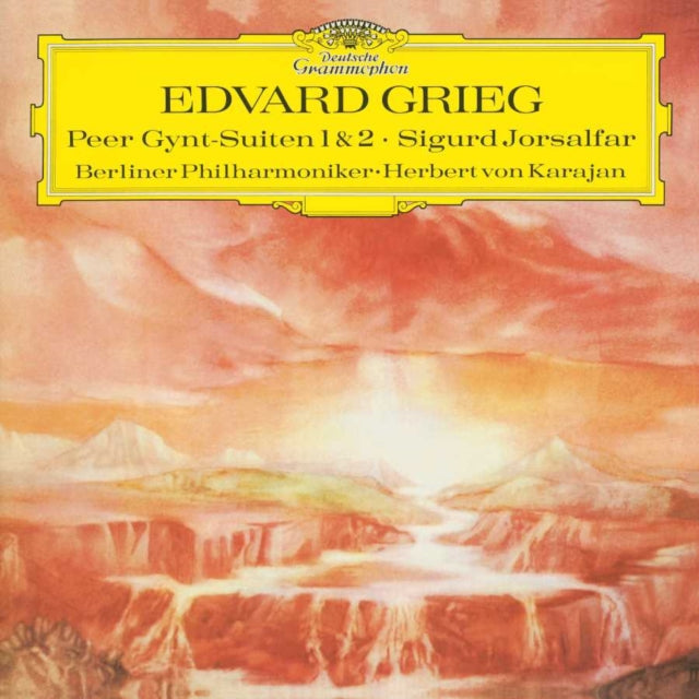 VON KARAJAN, HERBERT; BERLINER PHILHARMONIKER | GRIEG: PEER GYNT SUITE NO. 1, OP. 46; SUITE NO. 2, OP. 55; SIGURD JORS | VINYL RECORD (LP)