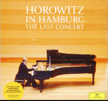 HOROWITZ, VLADIMIR | HOROWITZ IN HAMBURG: THE LAST CONCERT (2LP) | VINYL RECORD (LP)