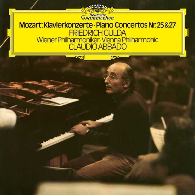 GULDA, FRIEDRICH; CLAUDIO ABBADO; WIENER PHILHARMONIKER | MOZART: PIANO CONCERTOS NOS. 25 & 27 (2LP) | VINYL RECORD (LP)