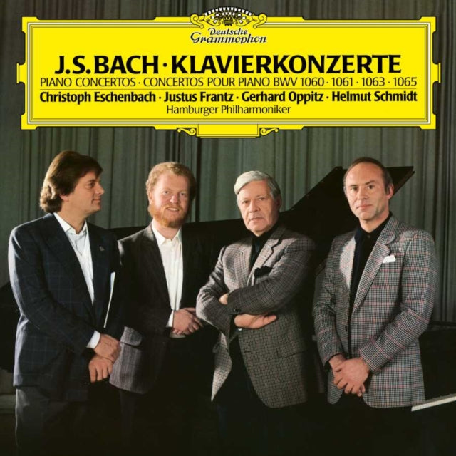 ESCHENBACH, CHRISTOPH; JUSTUS FRANTZ; GERHARD OPPITZ | BACH, J.S.: PIANO CONCERTOS BWV 1060/1061/1063/1065 | VINYL RECORD (LP)