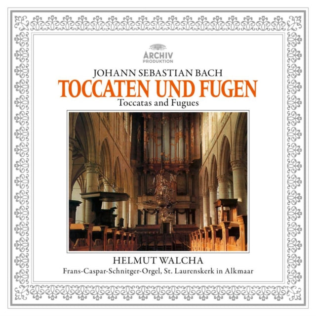 WALCHA, HELMUT | J.S. BACH: TOCCATA & FUGUES | VINYL RECORD (LP)