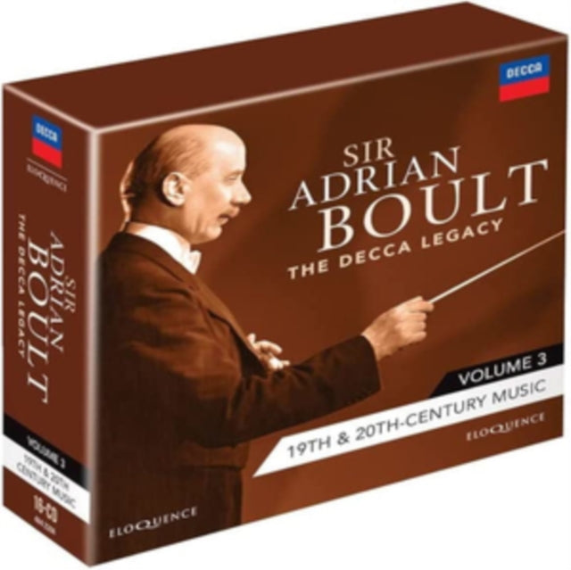 BOULT, SIR ADRIAN | SIR ADRIAN BOULT â€“ THE DECCA LEGACY: VOLUME 3 | CD