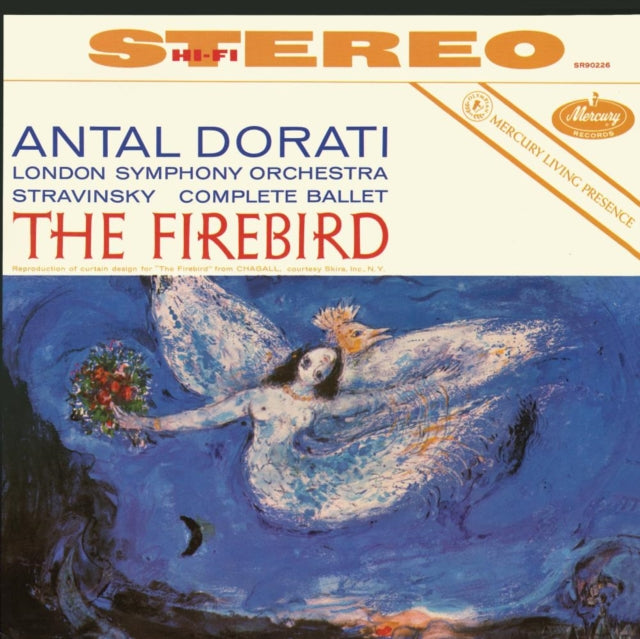 DORATI, ANTAL; LONDON SYMPHONY ORCHESTRA | STRAVINSKY: THE FIREBIRD (MERCURY LIVING PRESENCE SERIES) (HALF-SPEED VINYL) | VINYL RECORD (LP)