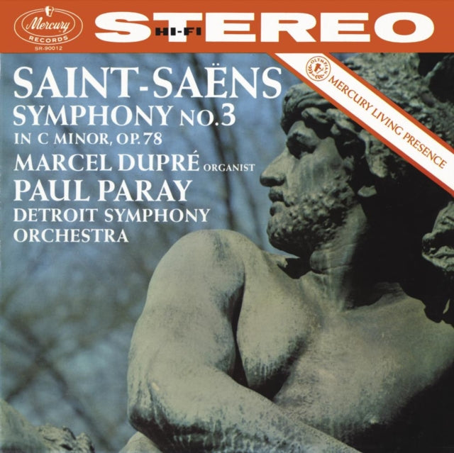 DUPRE, MARCEL; DETROIT SYMPHONY ORCHESTRA; PAUL PARAY | SAINTâ€SAENS: SYMPHONY NO.3 ORGAN SYMPHONY | VINYL RECORD (LP)