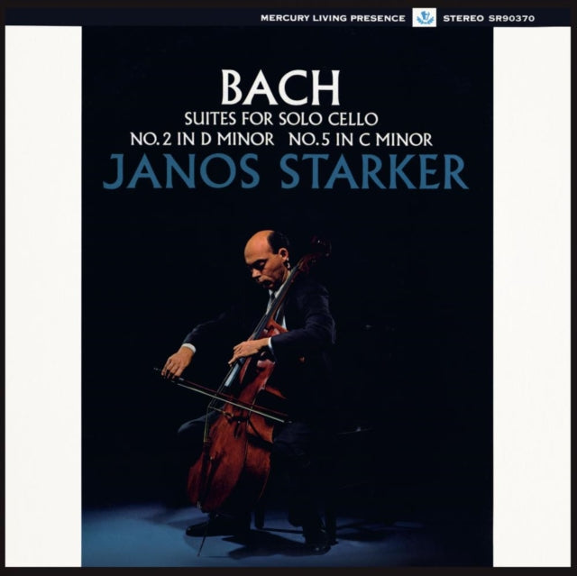 STARKER, JANOS | BACH, J.S.: SUITES NOS.2 & 5 FOR SOLO CELLO (MERCURY LIVING PRESENCE HALF SPEED) | VINYL RECORD (LP)